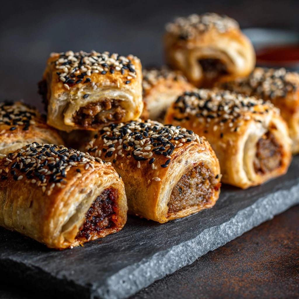 sauzijzenbroodjes kimchi