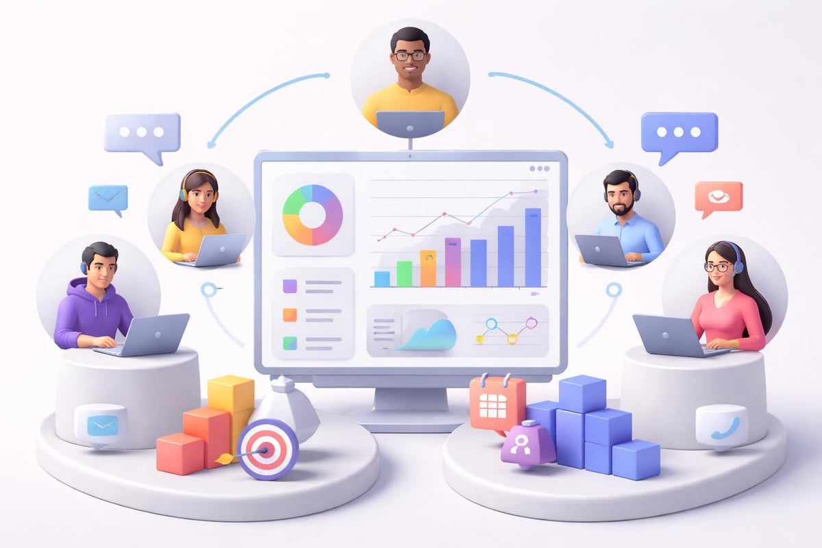 Remote setter team management