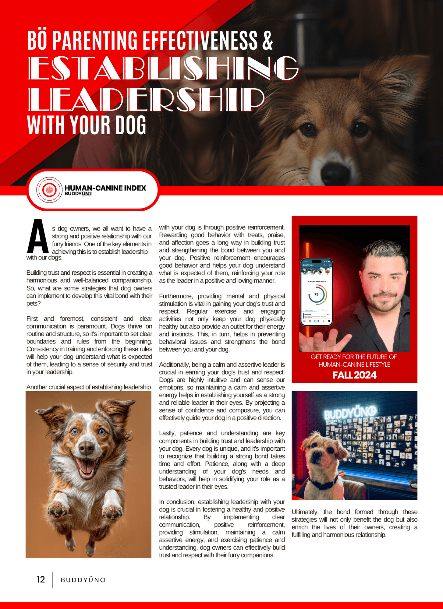 buddyuno, dog magazine, page 12