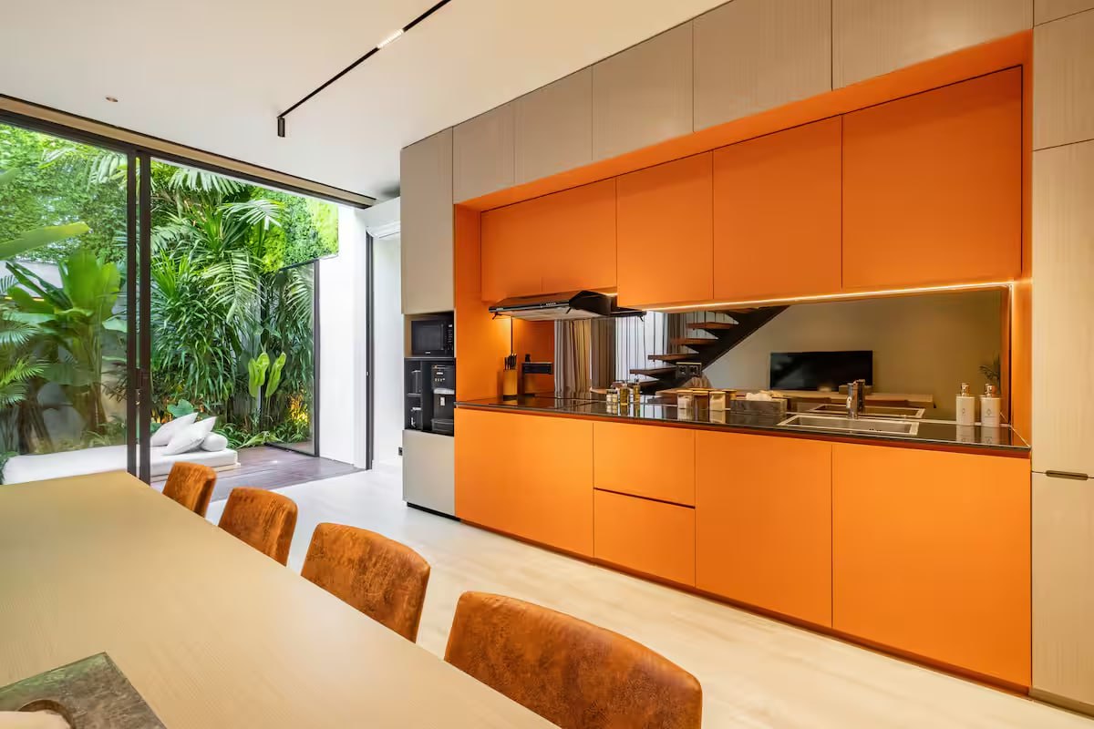 A 2-bedroom villa in a complex in Berawa, Canggu