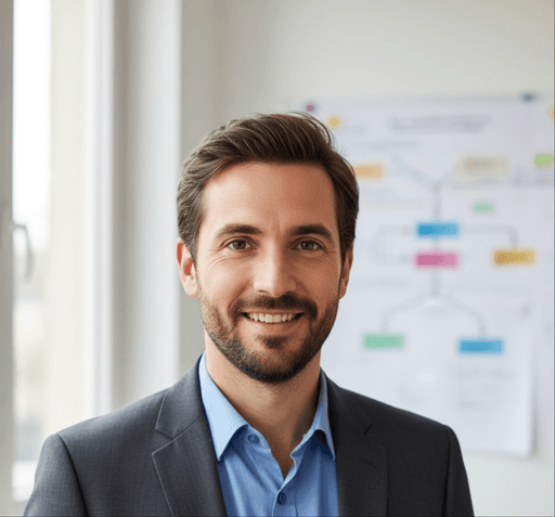 User review from a digital project manager describing how OPML files become clear, structured, and presentation-ready visual maps