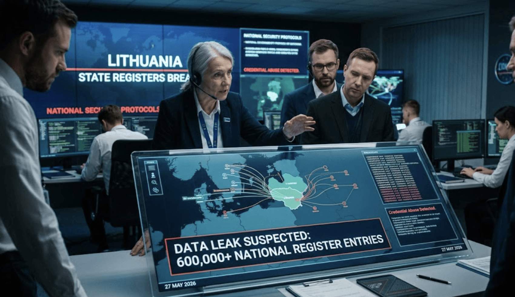 Lithuania cyberattack 
