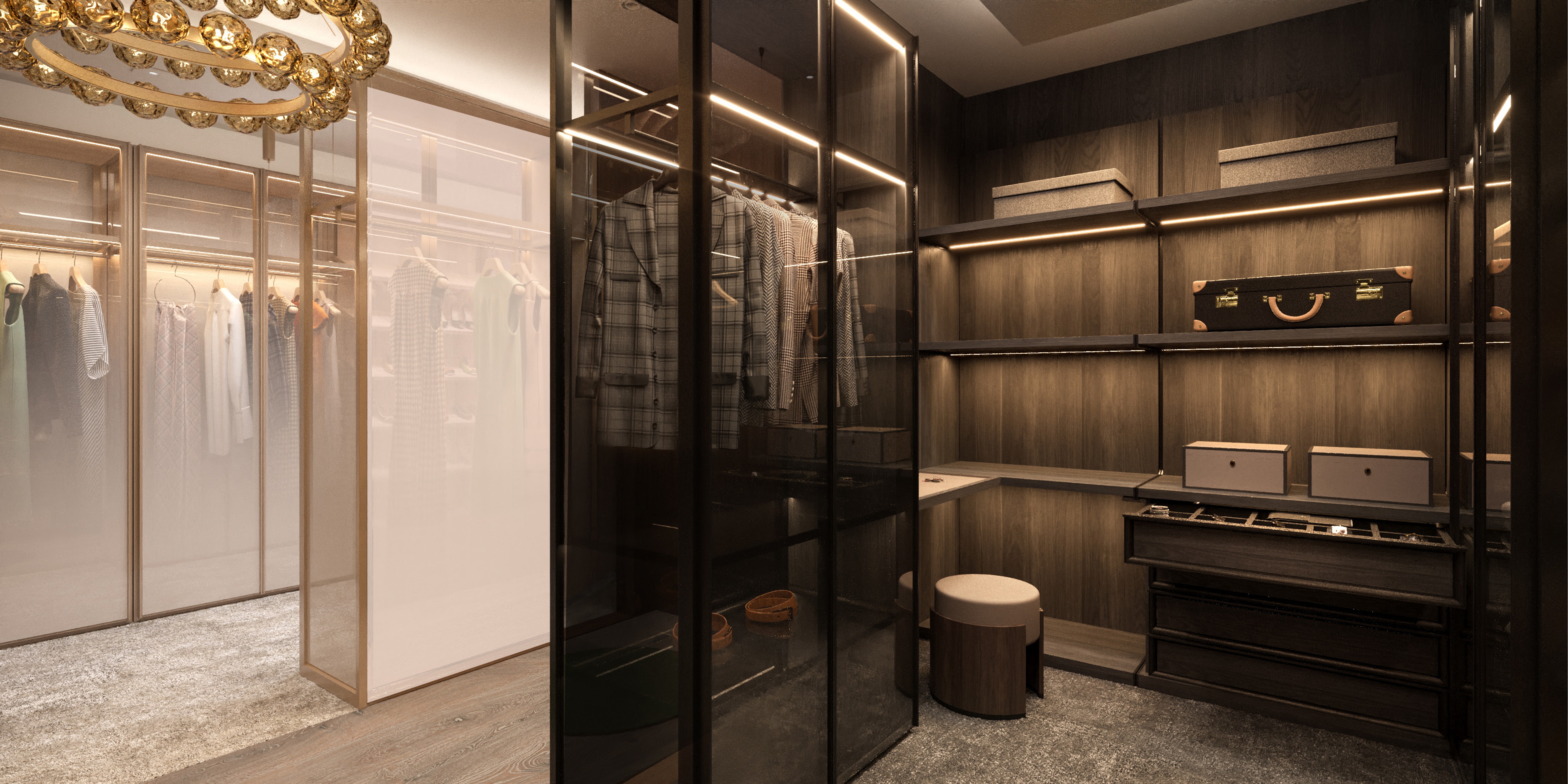 Dressing design concept man