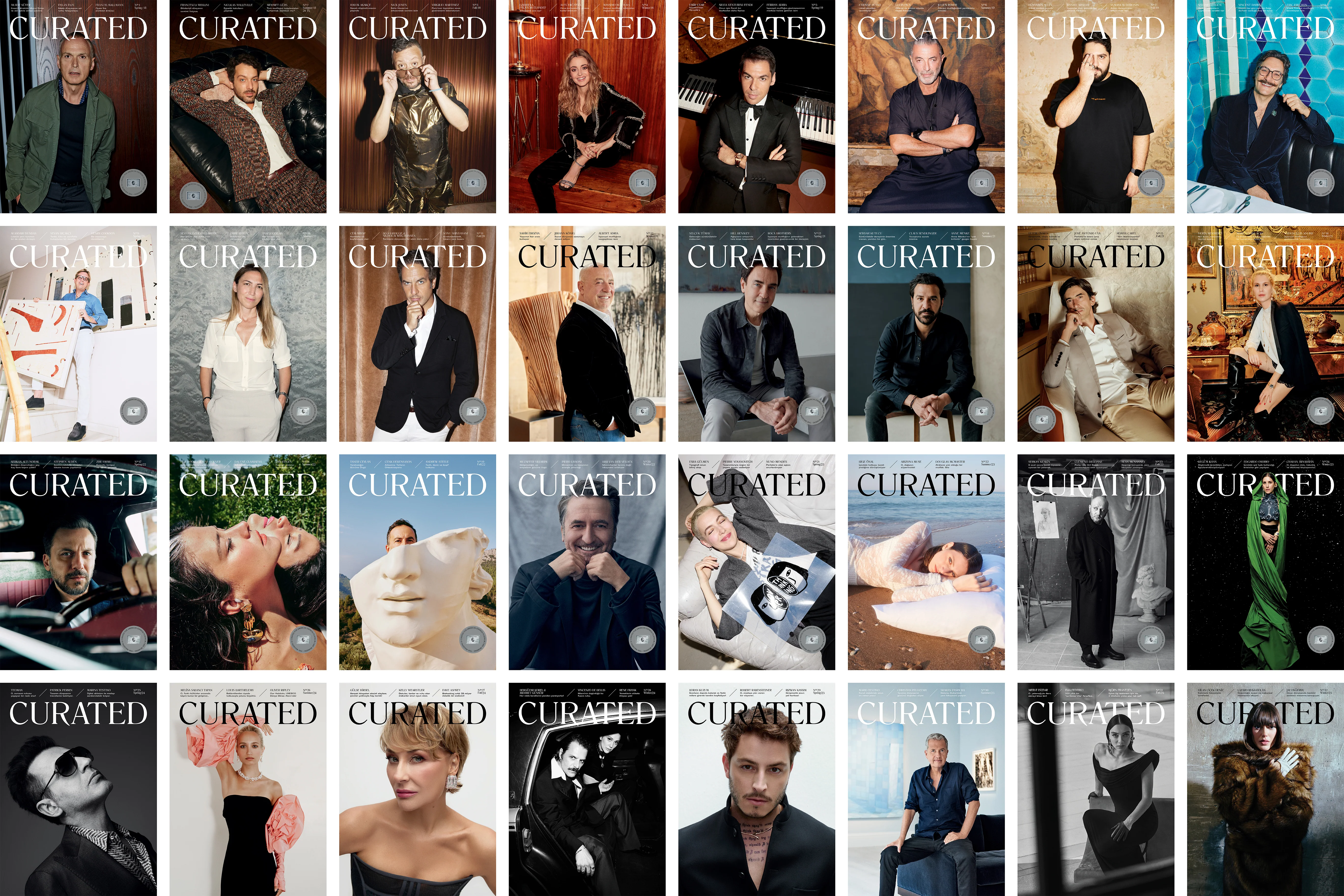 curated magazine cover