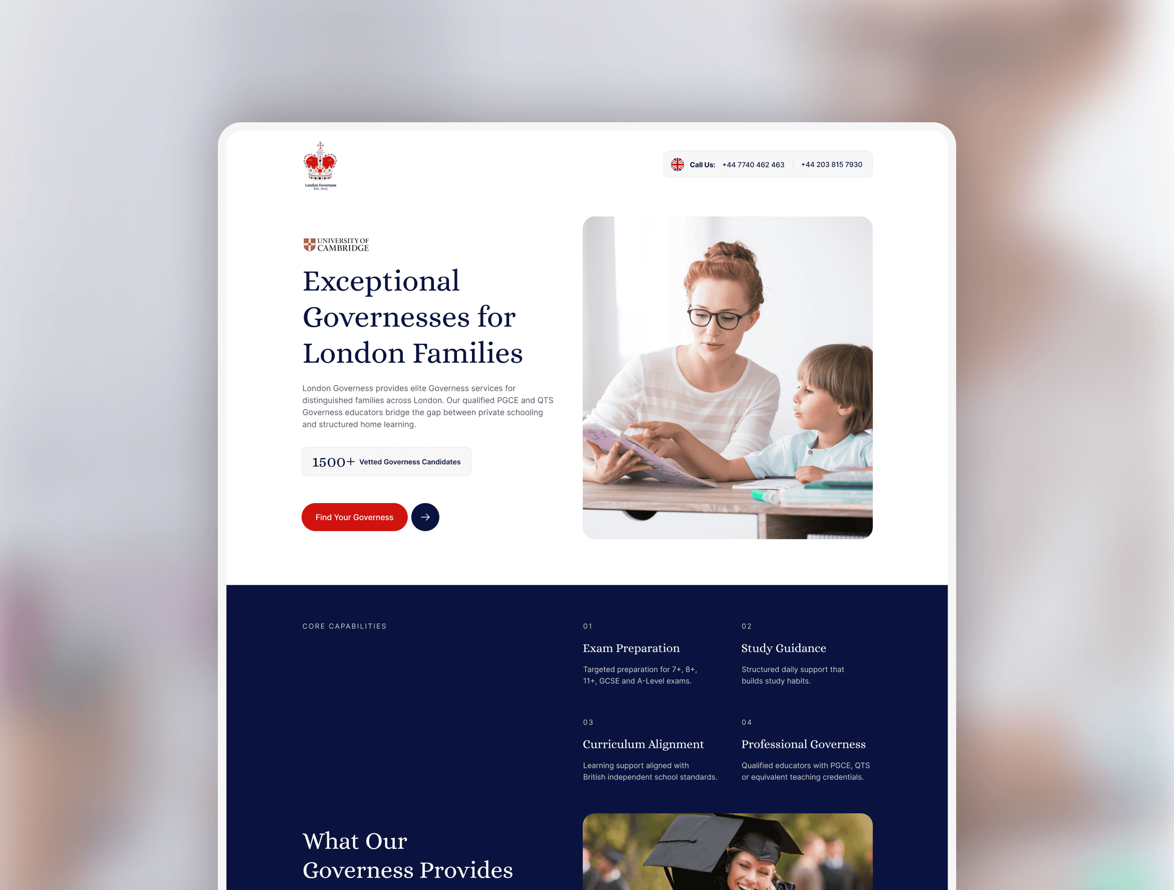App Homepage