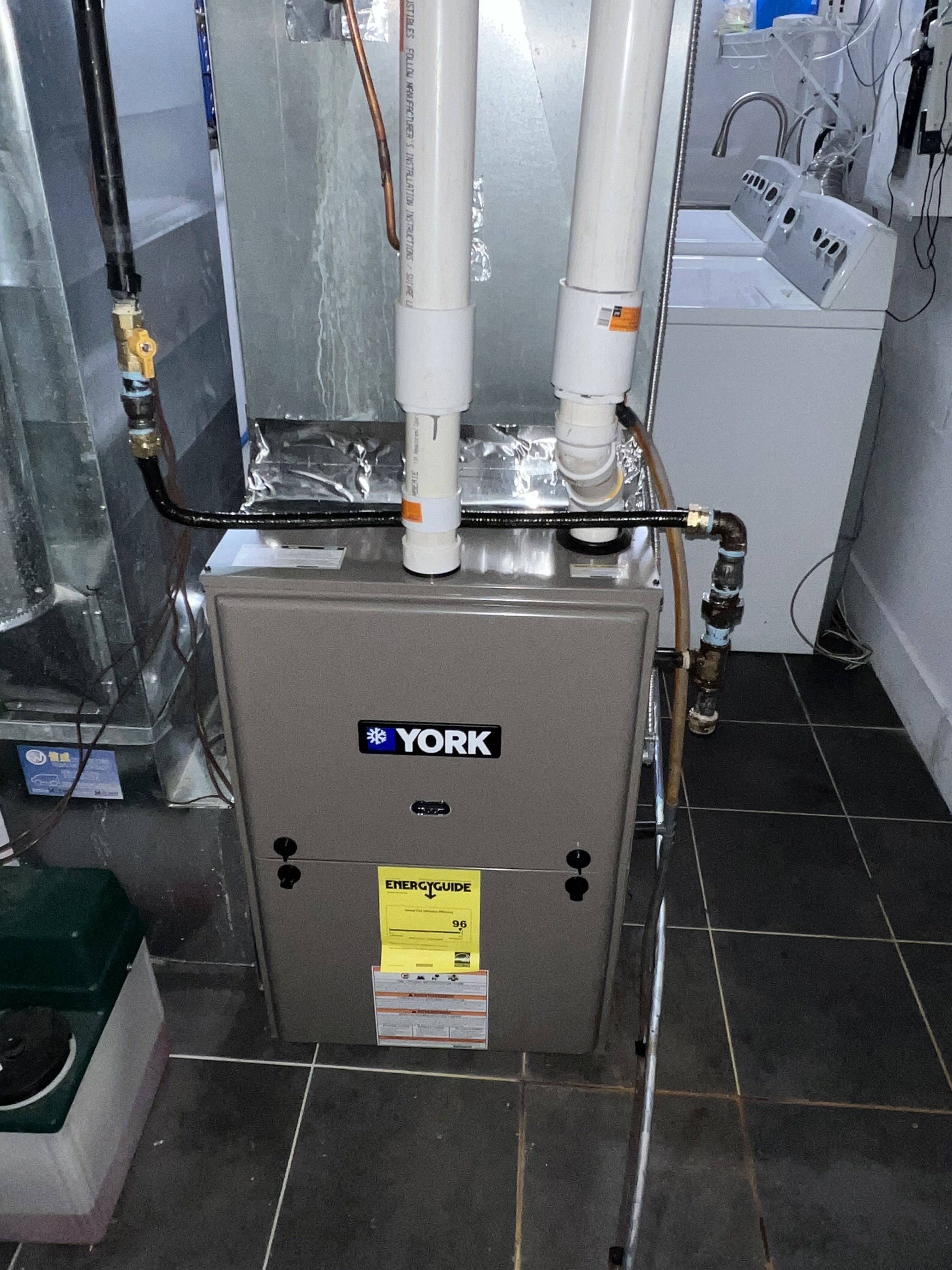 new York Furnace installed in toronto basement