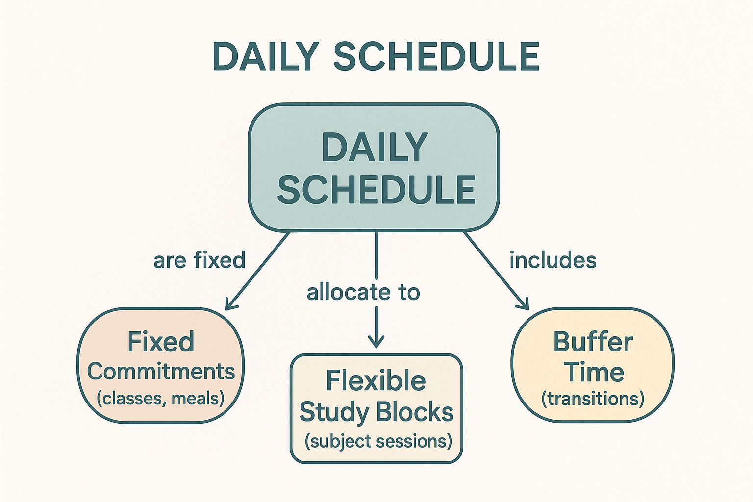 Infographic showing key data about Time Blocking Method