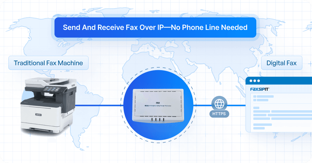 TLS ATA - For Fax Machines and MFDs