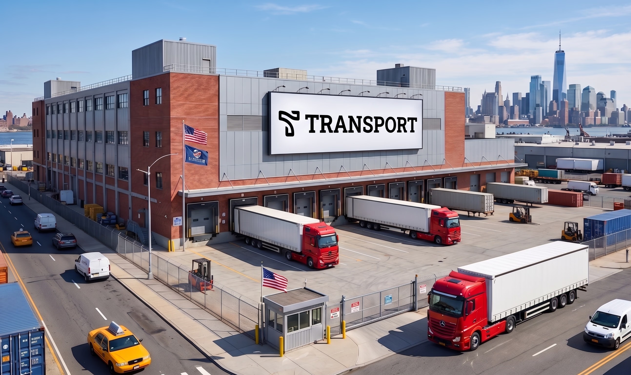 Image of a logistic company
