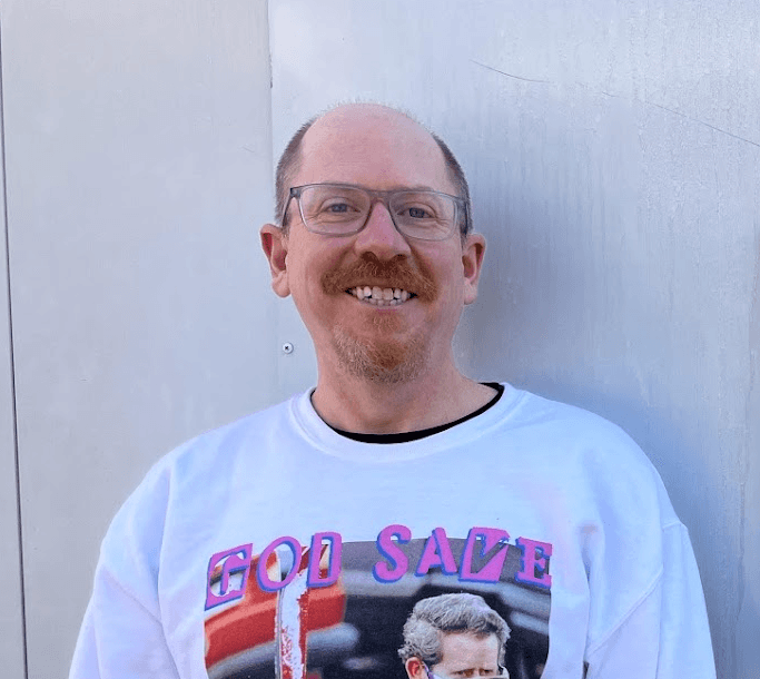 Young woman smiling in an office