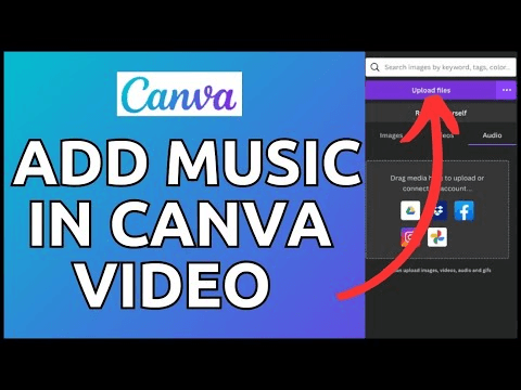 Using Canva to Add Music