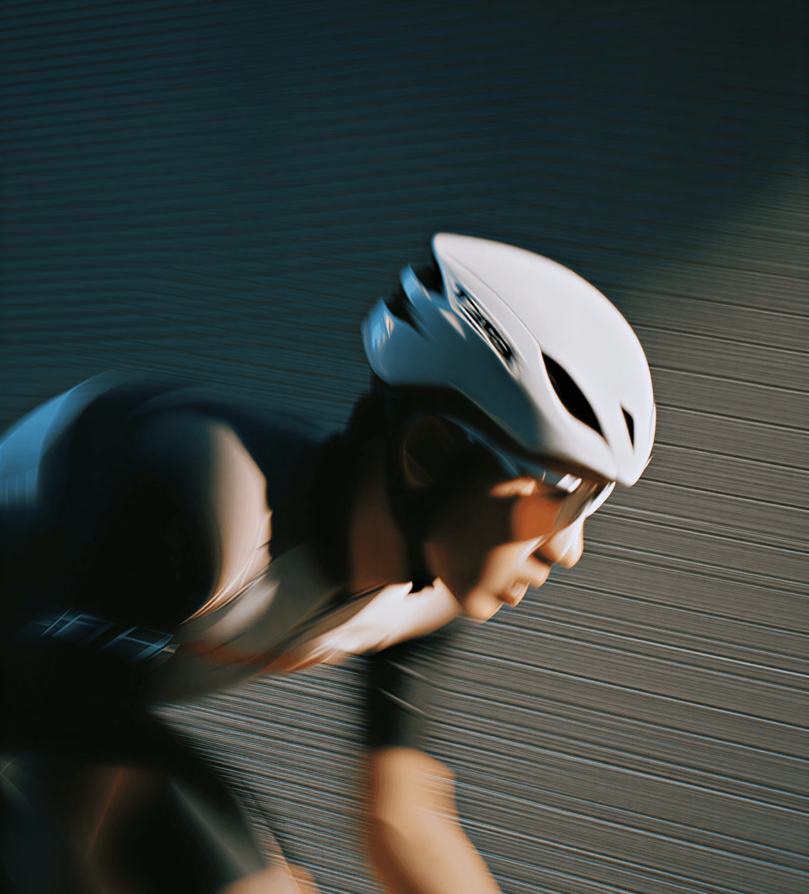 Male cyclix riding the cycle