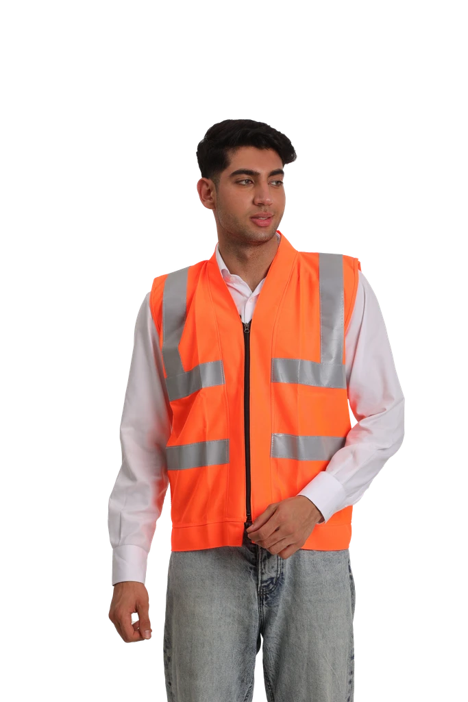 SafetyFRST reflective safety jacket product view