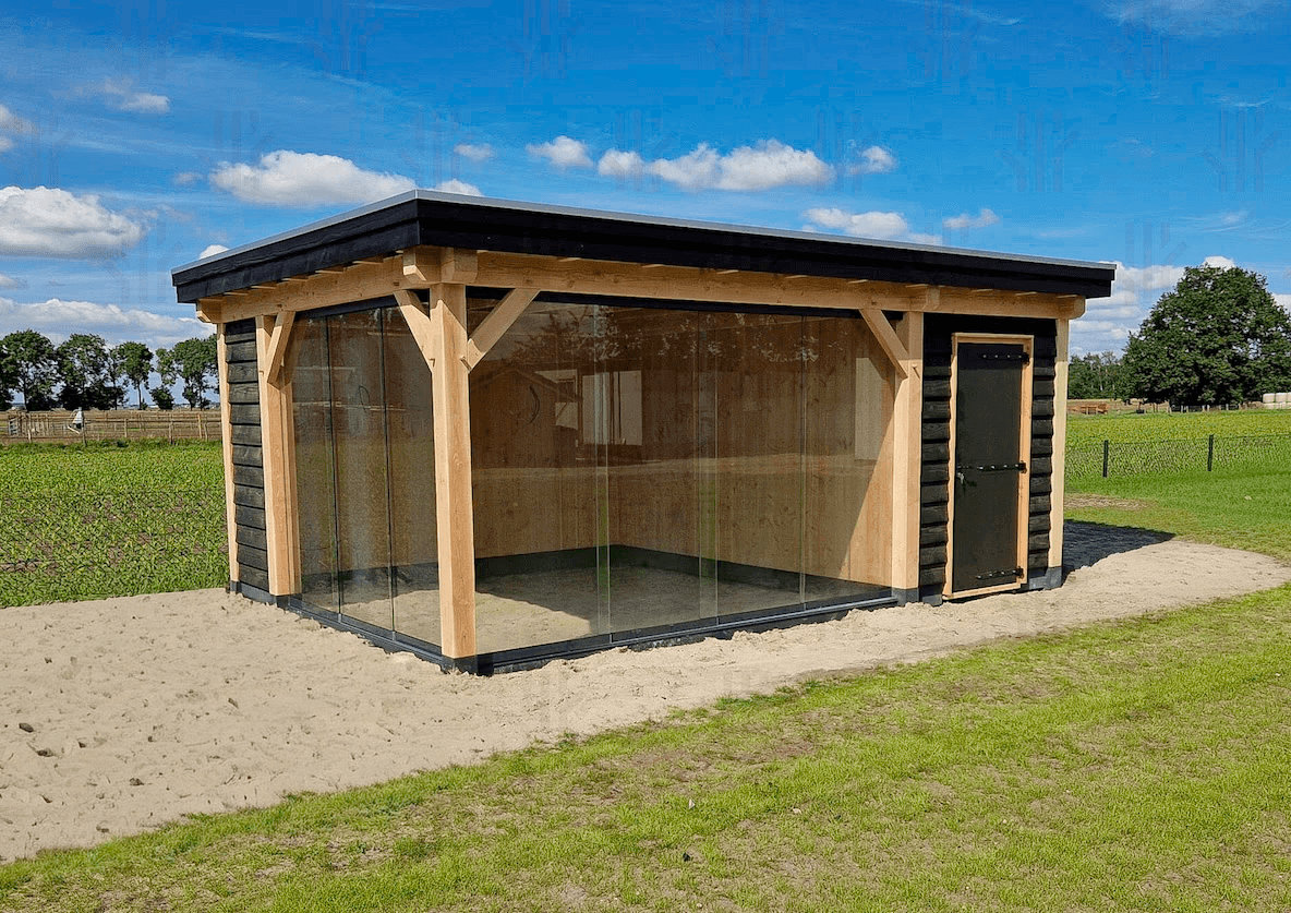 Dugreja Houtbouw - Schuur met deuren