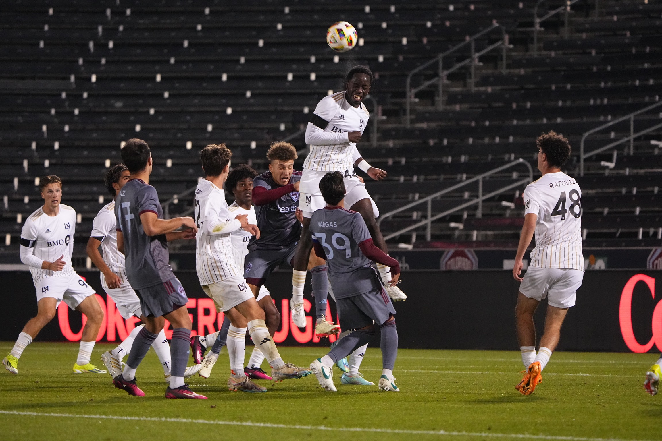 Jumping Over Everyone Inside The Box LAFC Away Game