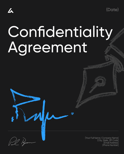 Confidentiality Agreement