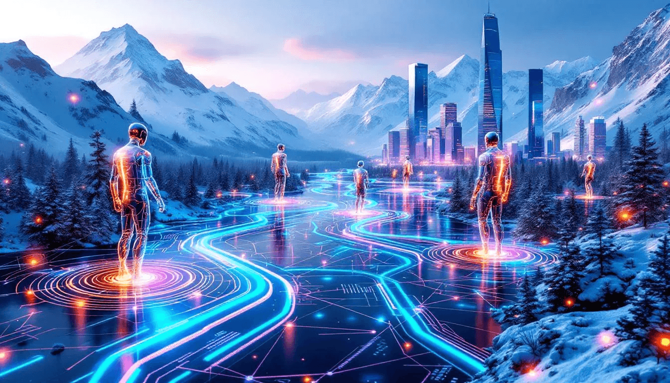 AI agents in action, showcasing automation in business operations.