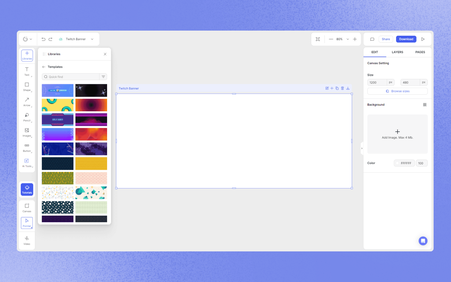 twitch banner logo example