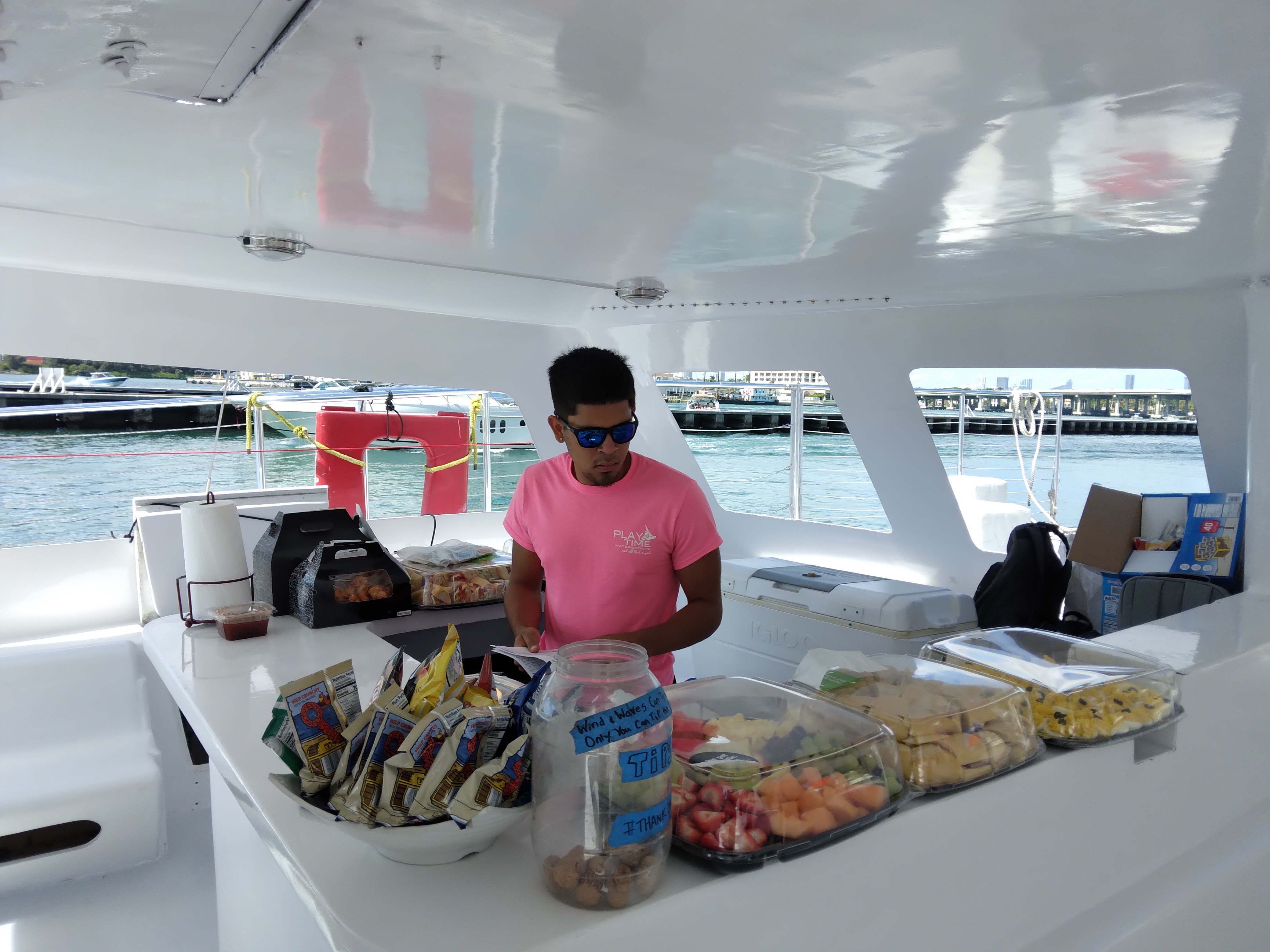 aerial view of village on mountain cliff during orange sunset