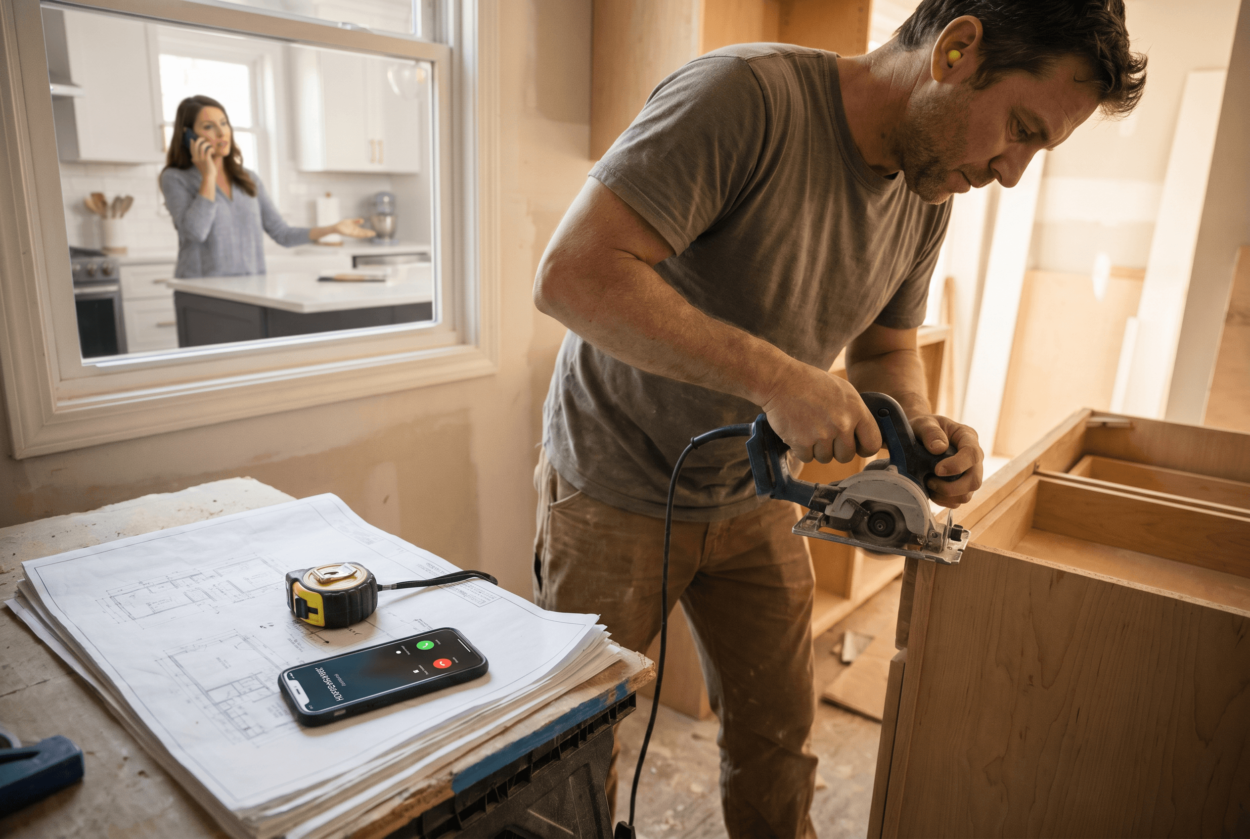 Photo illustrating: How AI Receptionists Transform Kitchen Remodeling Lead Capture