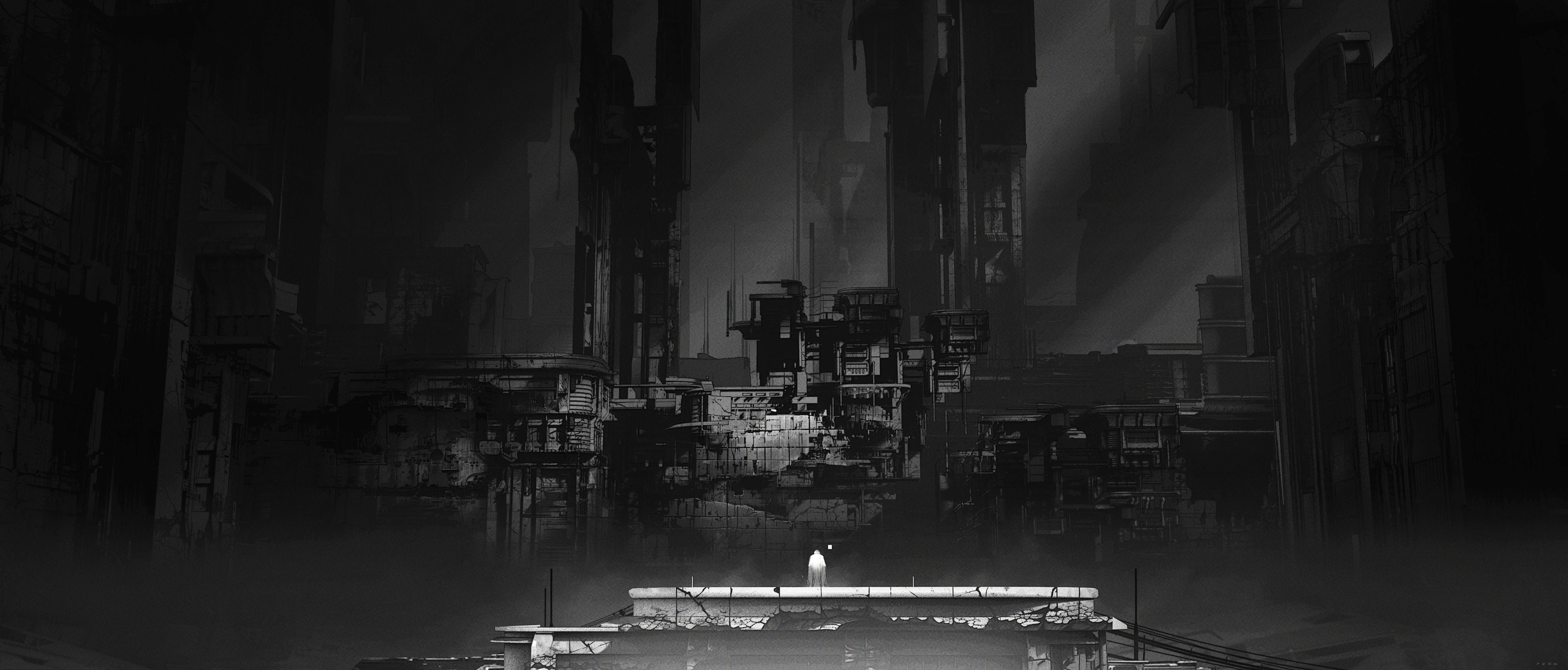 ZOLIDO concept art – environment exploring scale and symbolic world-building