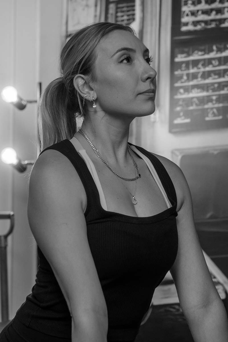 Girl doing Classical Pilates in Camden NSW