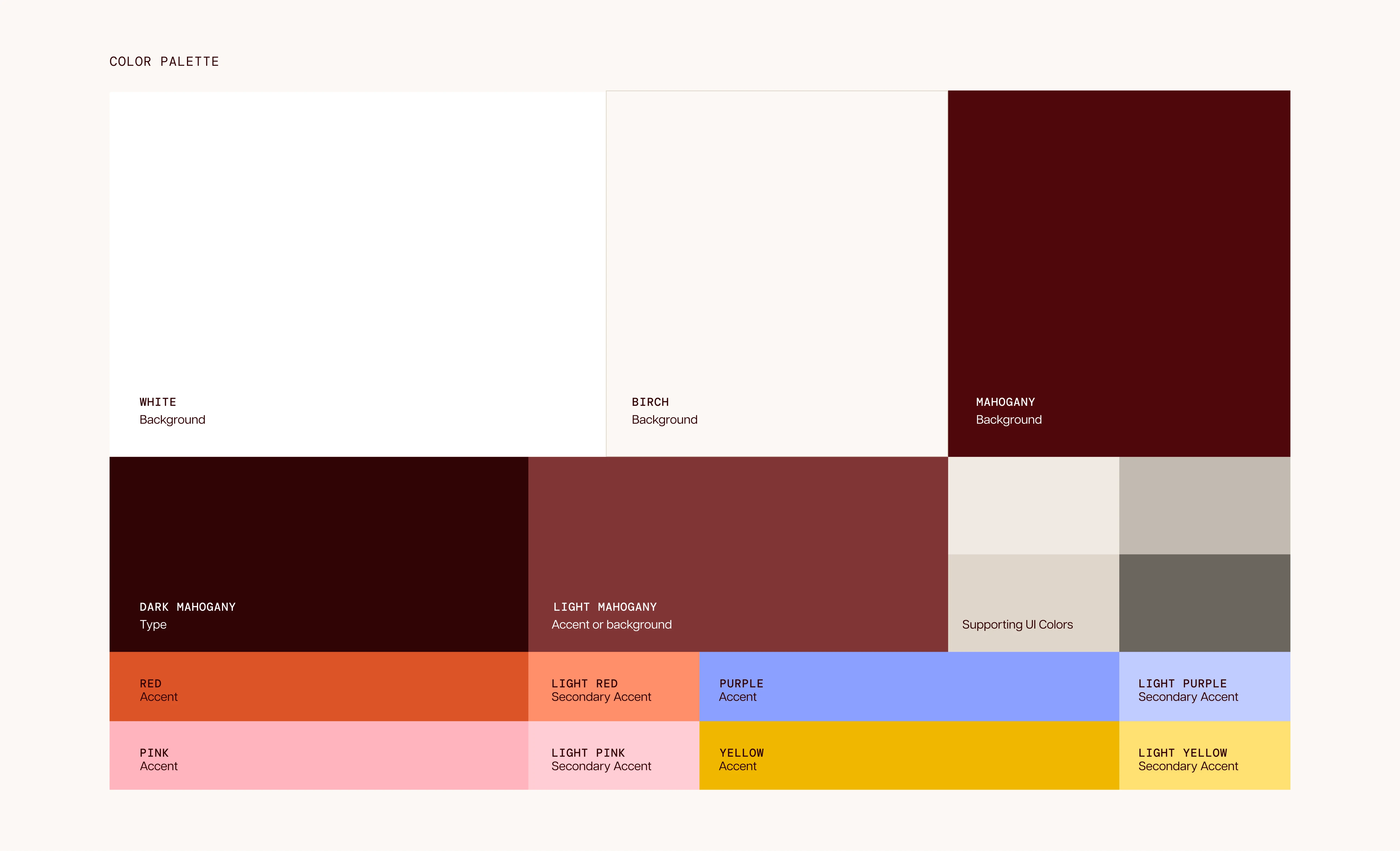 House Outlook color palette