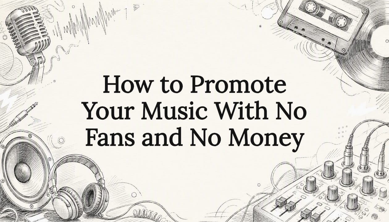 How to Promote Your Music With No Fans and No Money