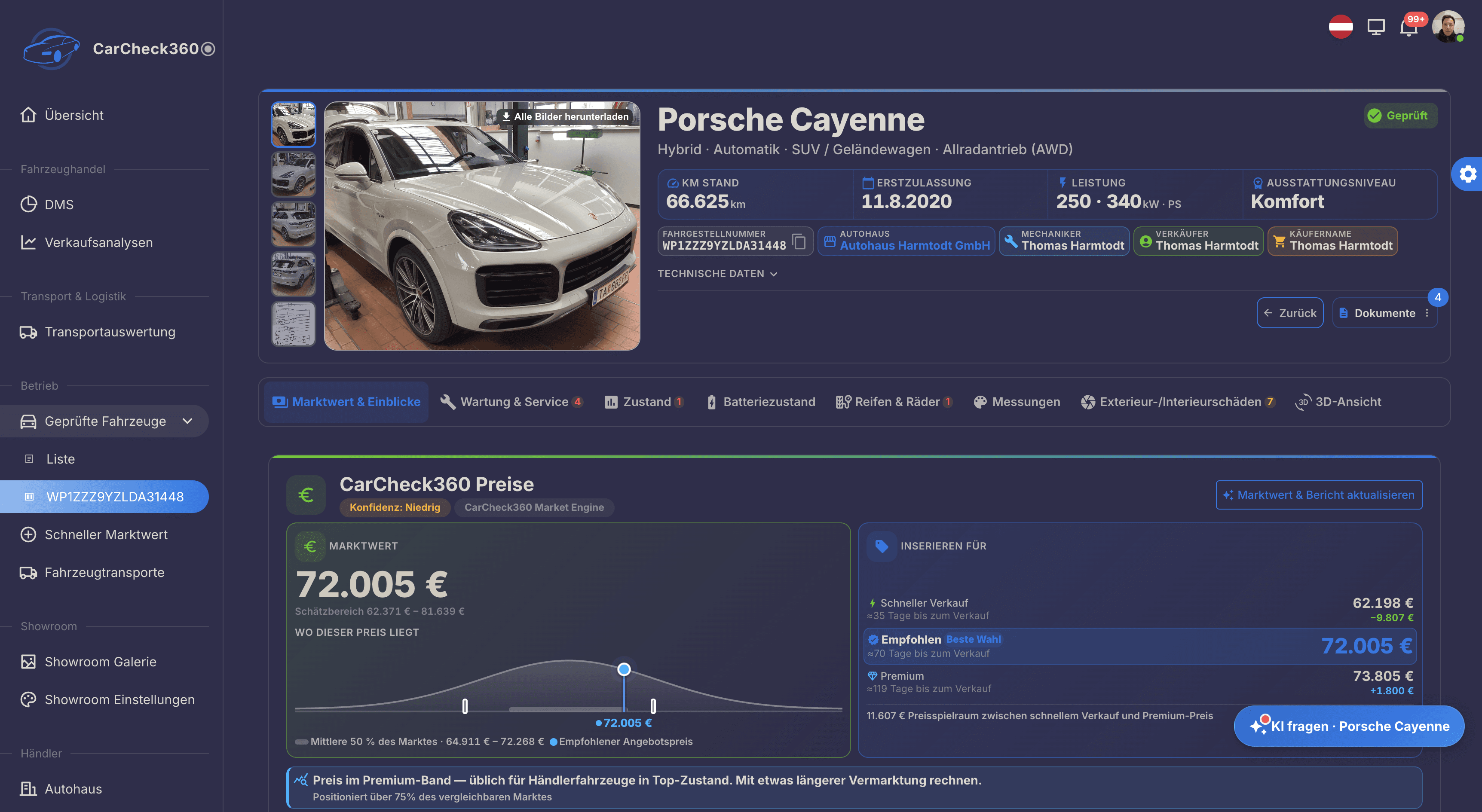 An image of Dreelio's dashboard