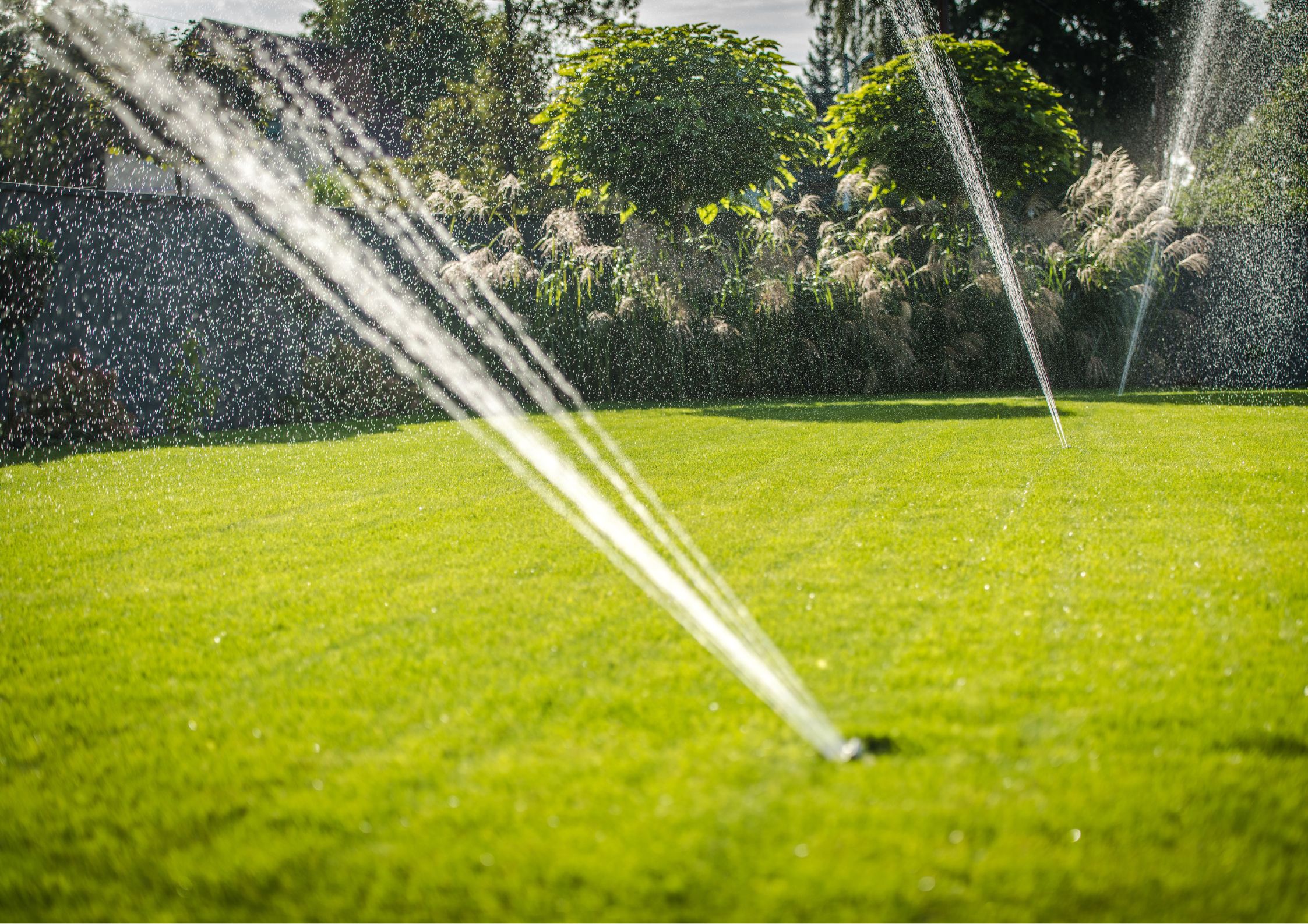 Autumn lawn maintenance and aeration