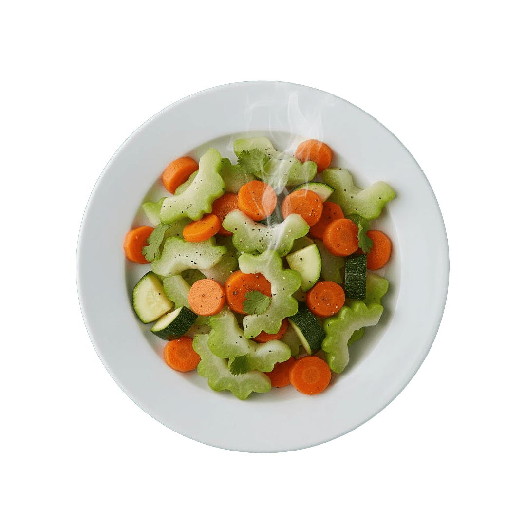 Verduras al Vapor - Santo Mandil comida casera en Andares, Guadalajara