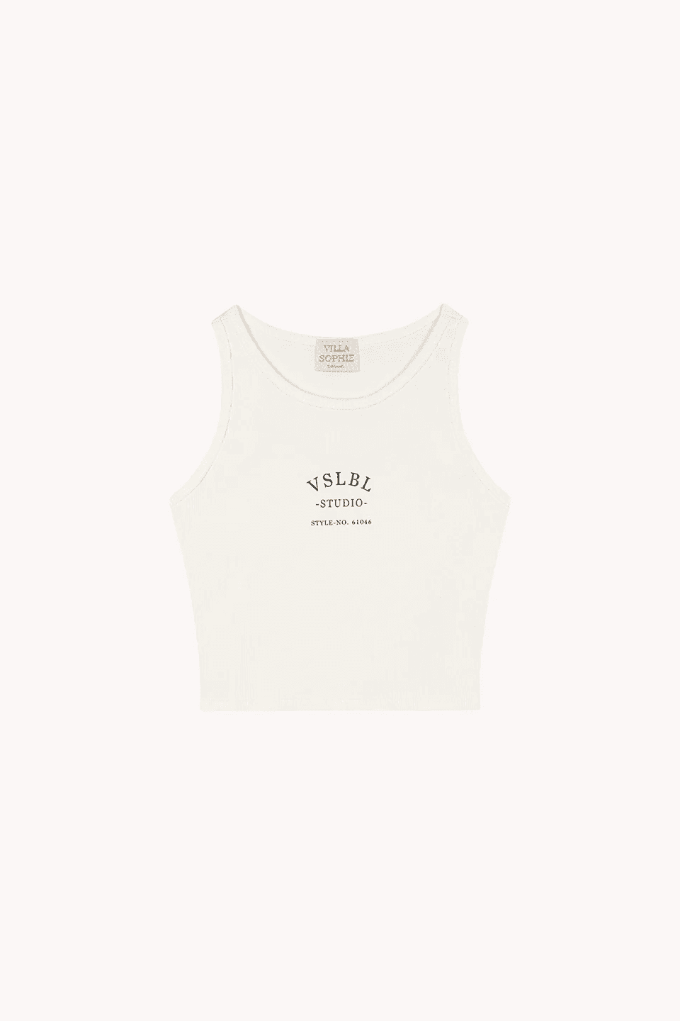 White VSLBL Studio tank top