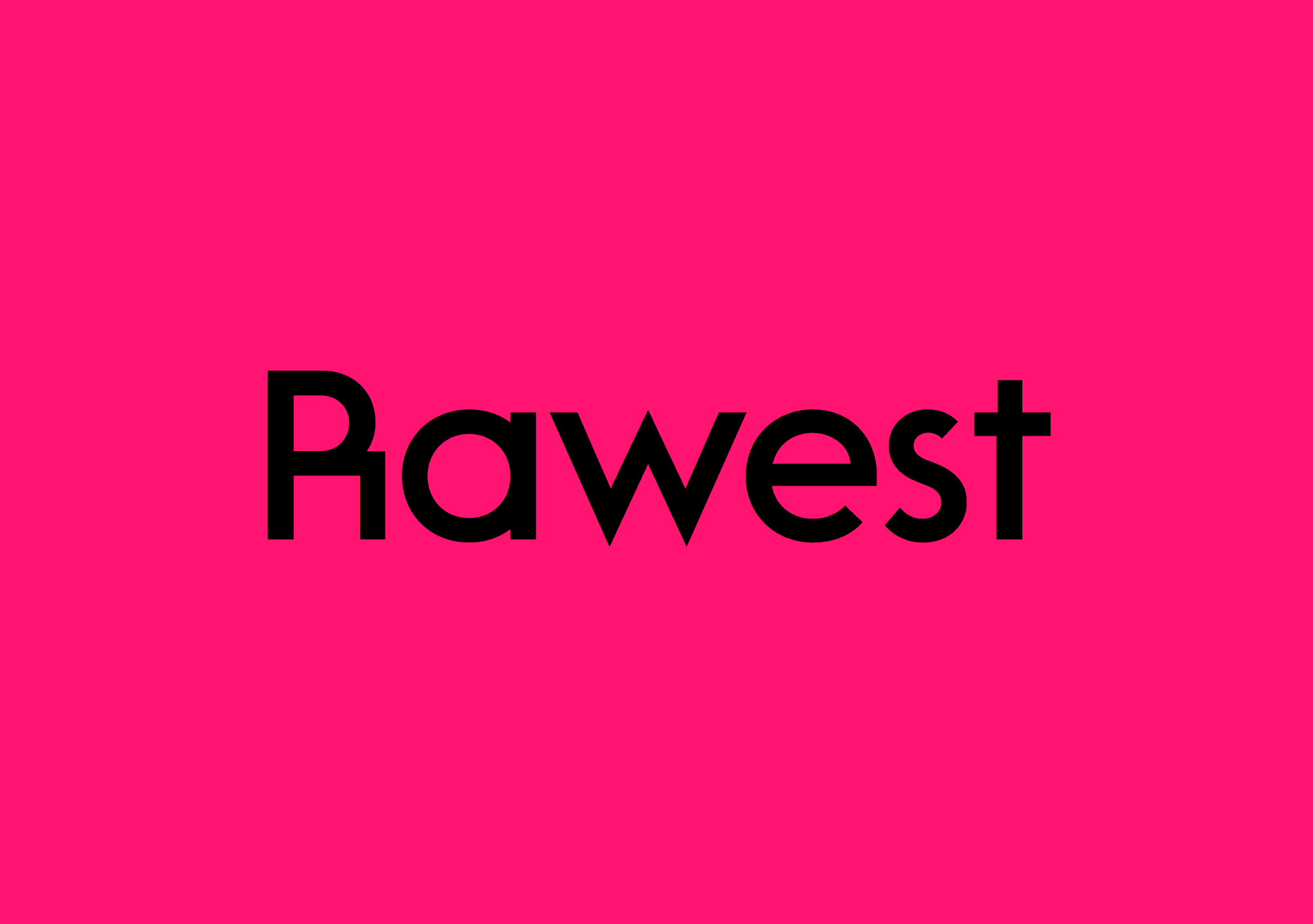 Rawest® font