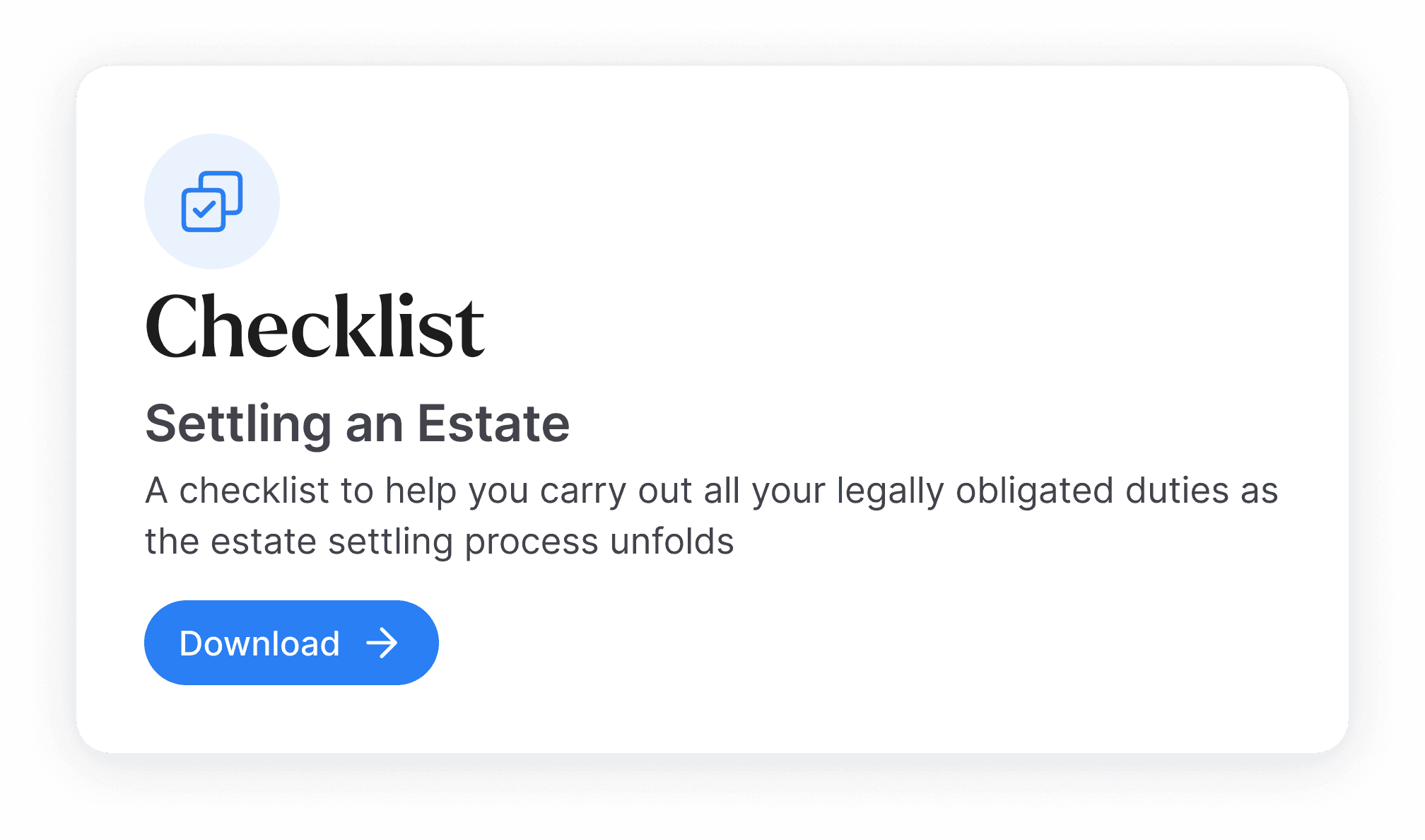Settling an Estate A StepbyStep Guide Trustworthy The Family