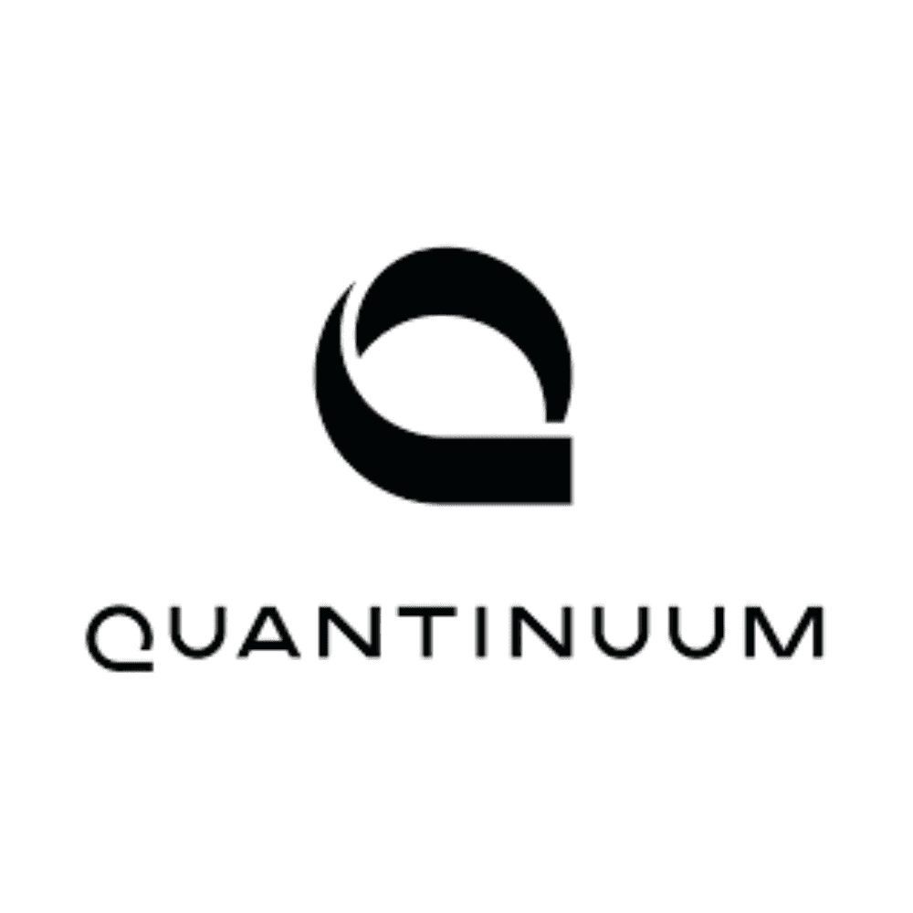 Logo of Quantinuum, a leading global quantum computing company driving innovation in quantum technologies.