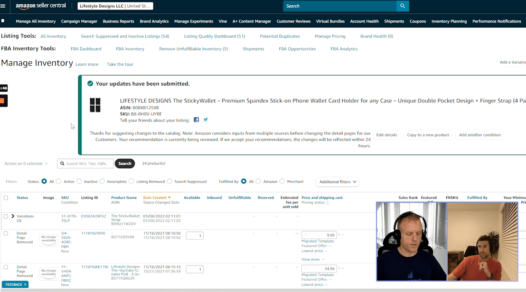Verify and measure results after submitting Generic Keywords tab for Amazon Backend Search terms