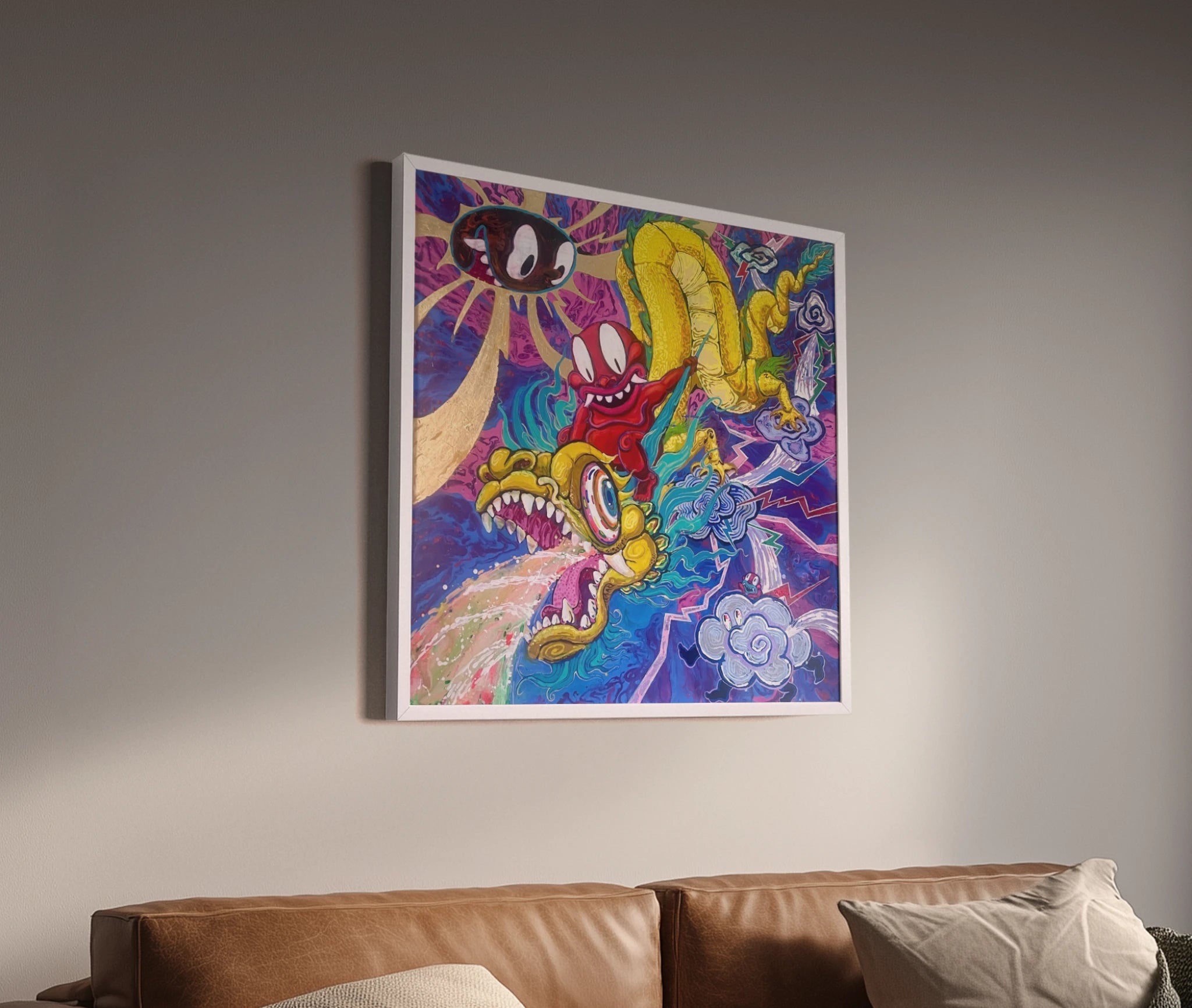 premium art poster and canvas prints, with originals available, from QART , of the artwork " Untitled "