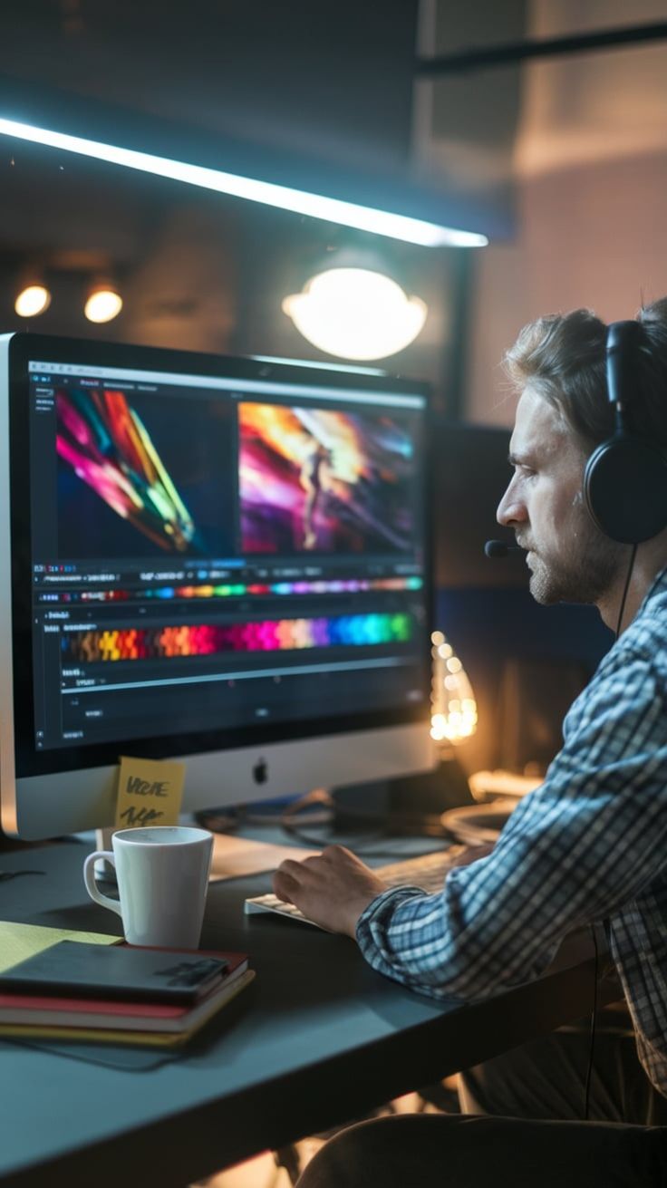 Man Using Laptop