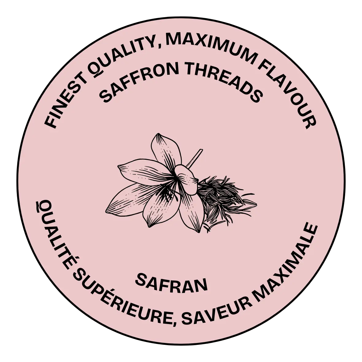 Saffron Sticker