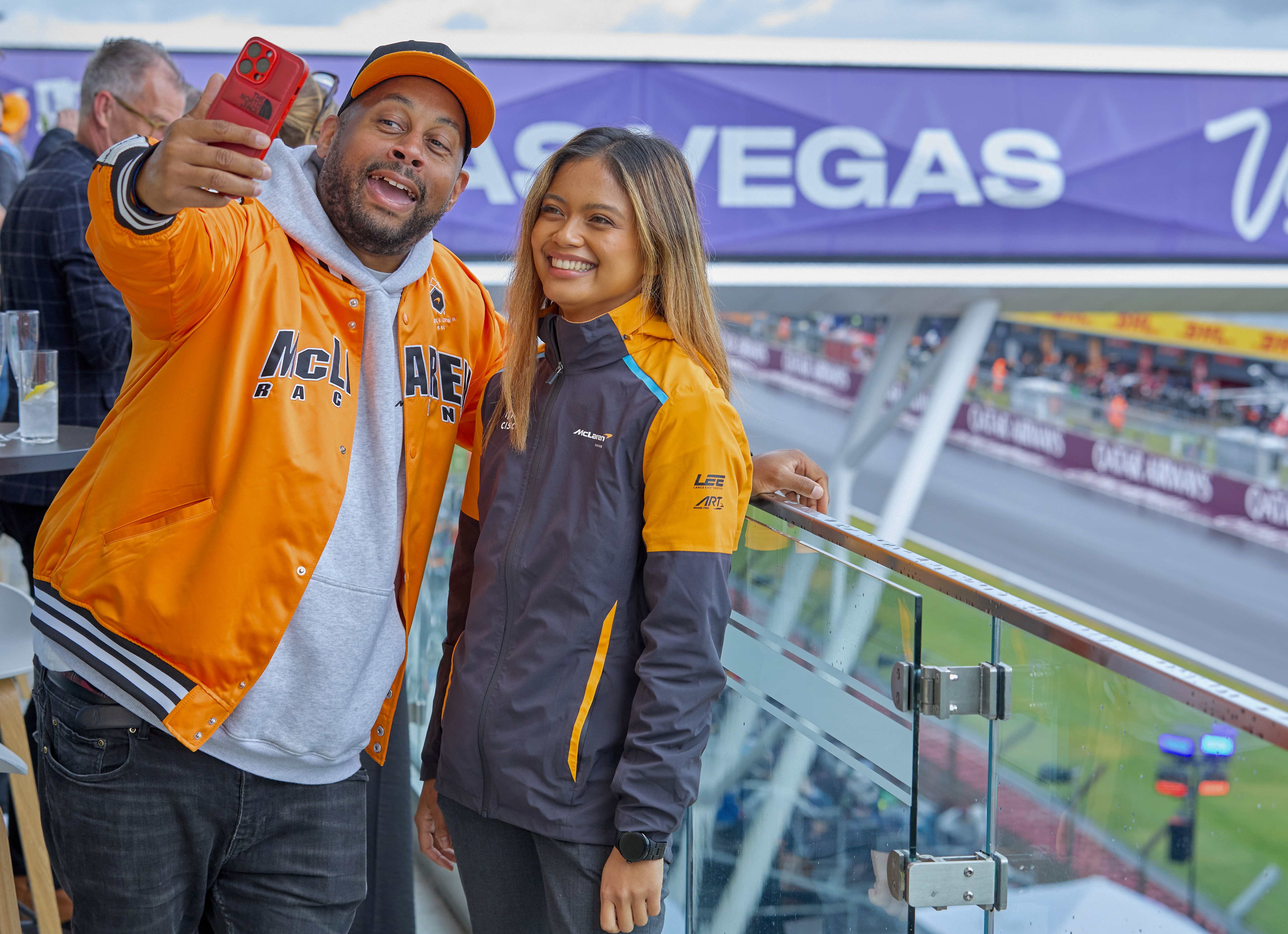 McLaren driver Bianca Bustamante at Hilton and McLaren hospitality collaboration - event photography, London
