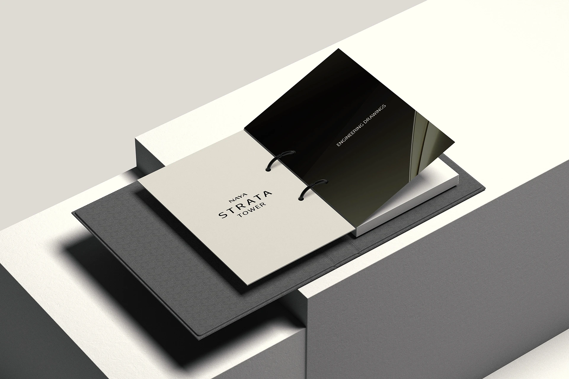 Streetside billboard with flyposters of the Batch.Works brand and illustrations