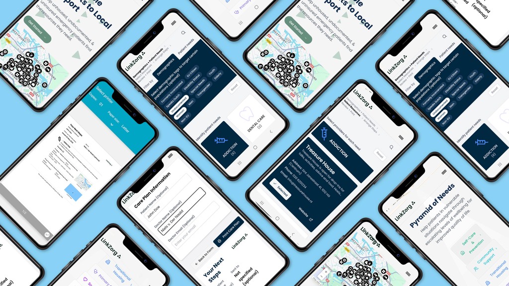 A mockup of a Macbook for the about us page of the hair salon website