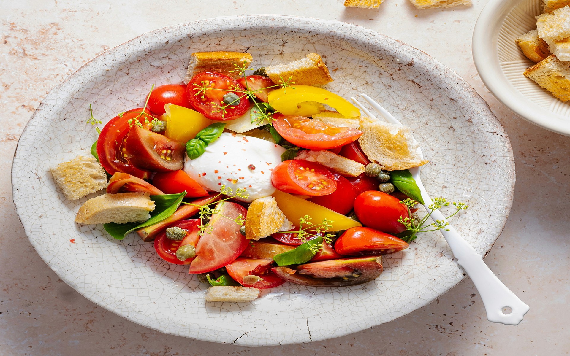 Protein packed power salad for lasting energy