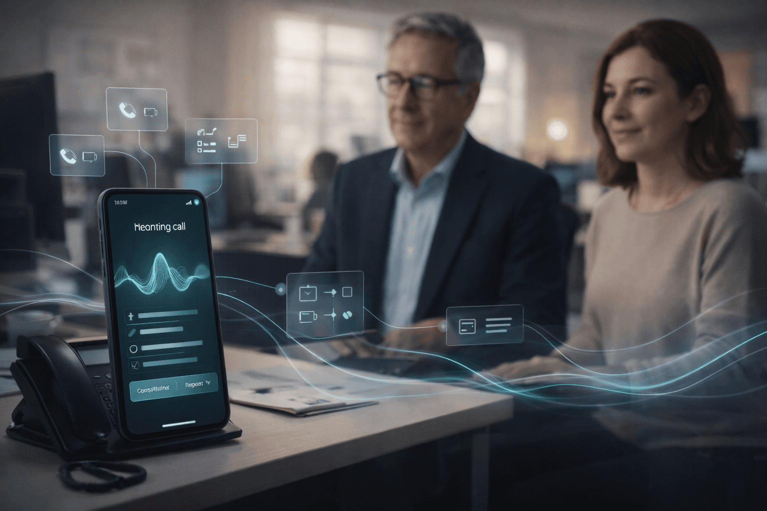 How digital receptionists powered by voice AI streamline business calls