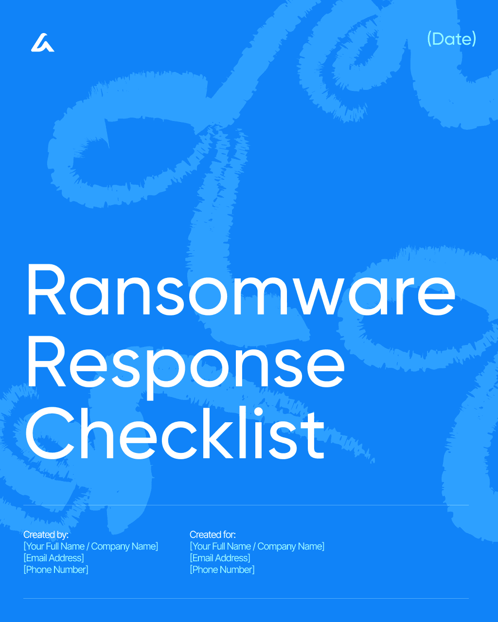 Ransomware Response Checklist