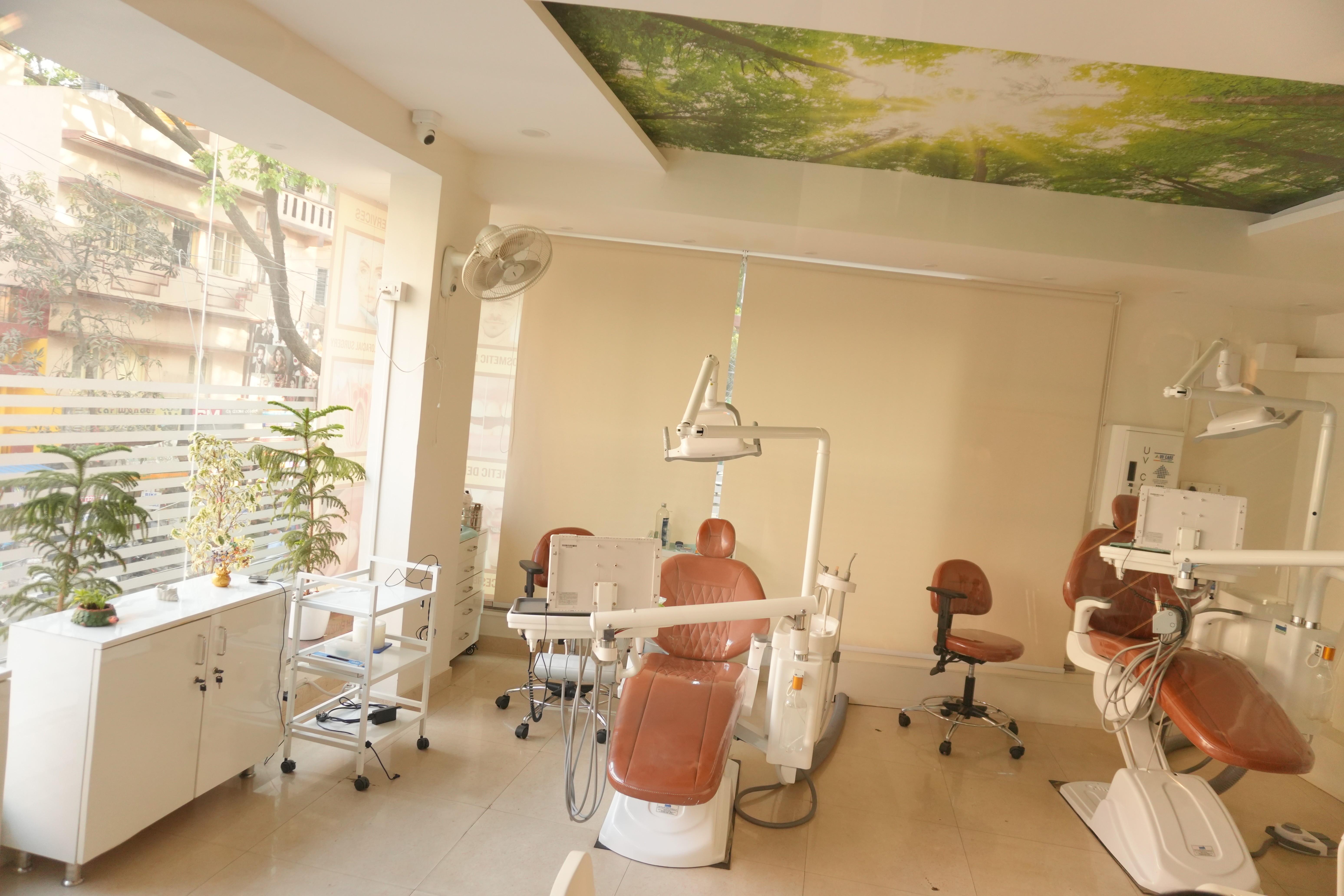 Dental consultation room at Dr. Arati's Dental and Surgical Practice Koramangala Bengaluru