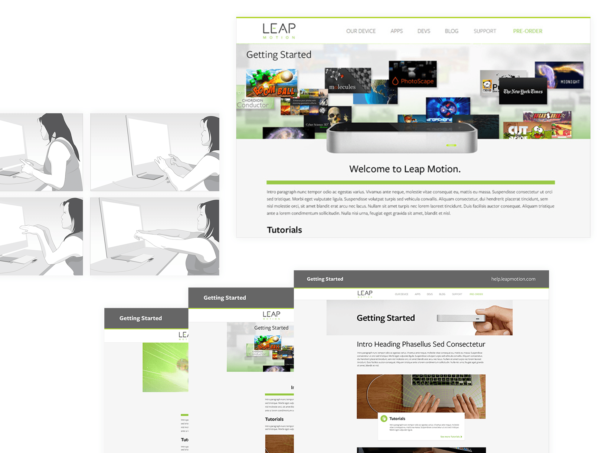 Web, Illustration and Documentation Designs