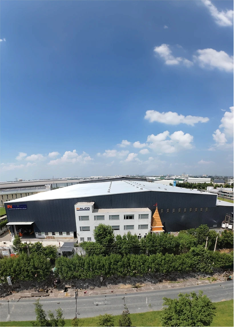 INalco aluminium manufacturing plant in Rajasthan, India.