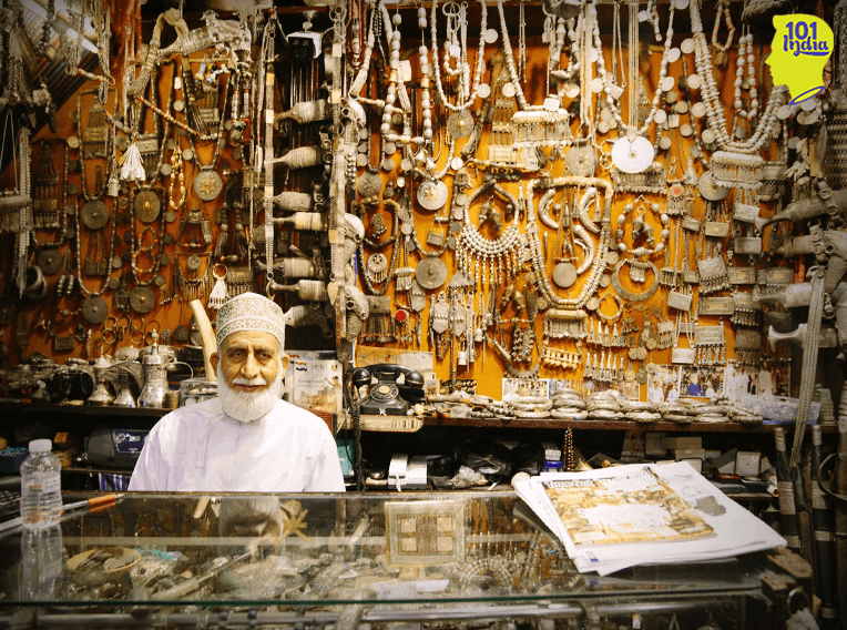 Muscat’s Mutrah Souq. Photo Credit: Divanshu Jain