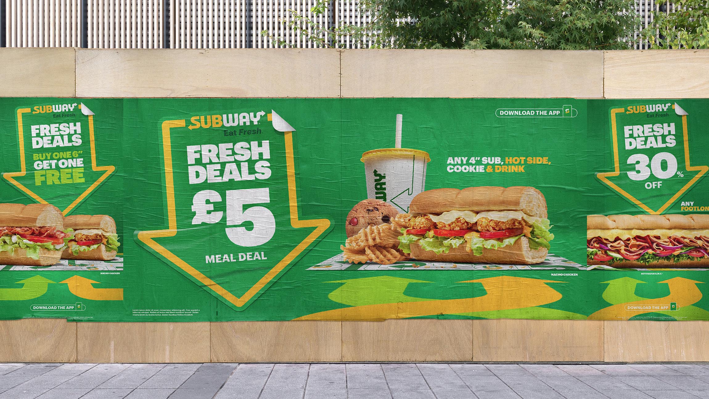 Subway design by UK designer Dan Bailey